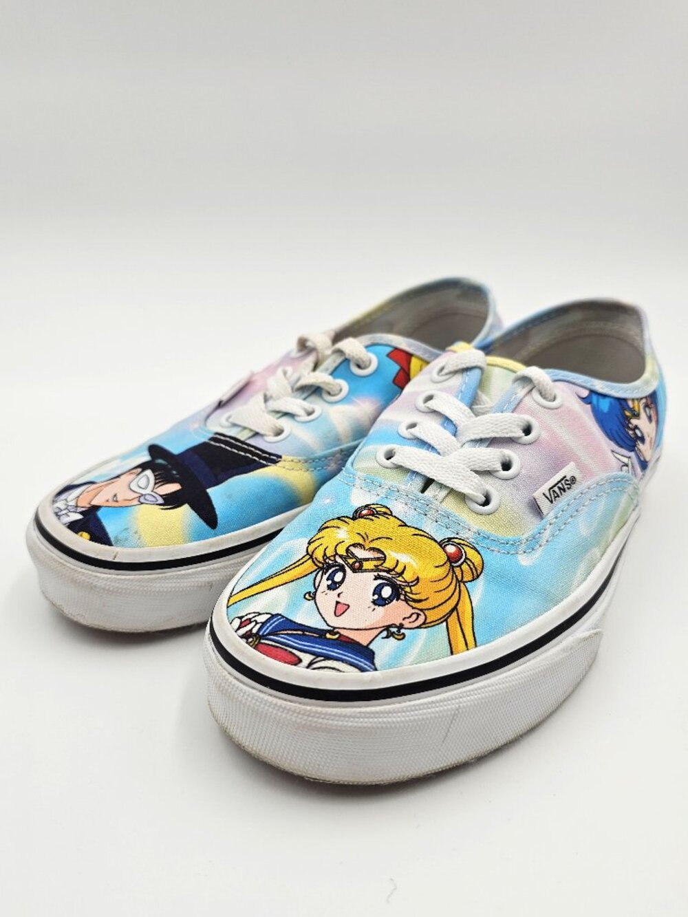 Vans X Sailor Moon Pretty Guardian Mamoru Chiba Shoes Size- Women's 5 Men's 3.5